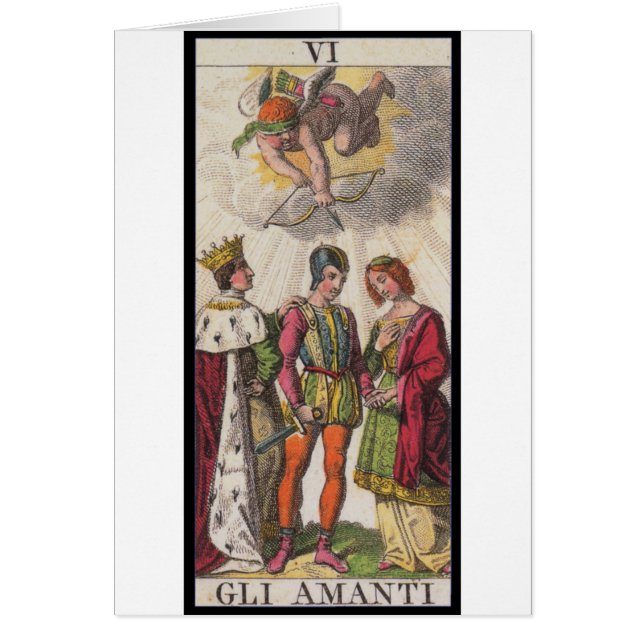 Tarot: Los amantes (Frente)