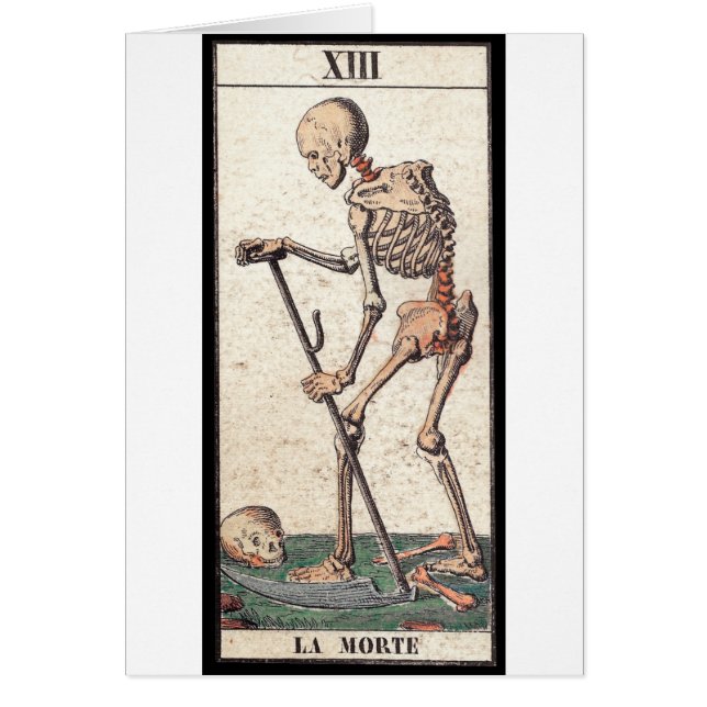 Tarot: Muerte (Frente)