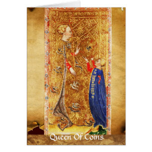 TAROT RENACIMIENTO ANTIGUO/REY Y REINA DE MONEDAS