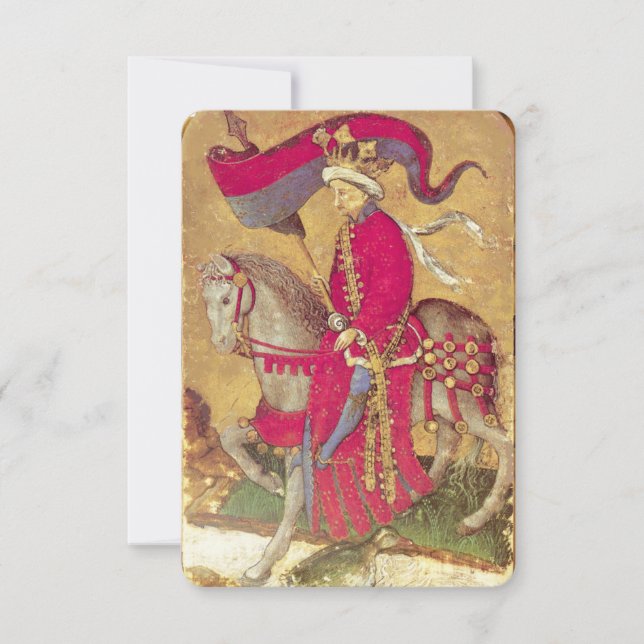 Tarots antiguos/Tarjetas de tribunales alemanas/Re (Anverso)