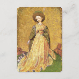 Tarots antiguos/Tarjetas judiciales alemanas/Maid 