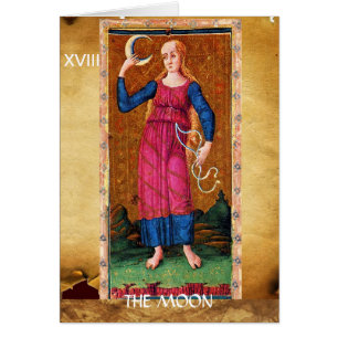 TAROTS DE LA RENACENTISTA ANTIGUA 18 / LA LUNA