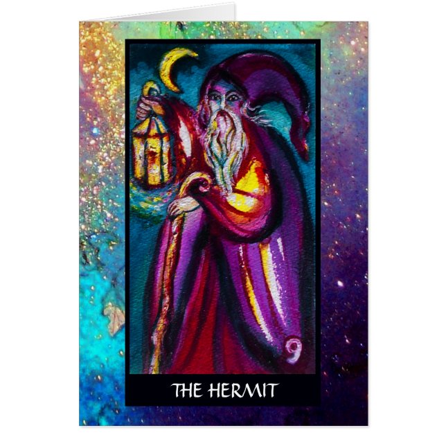 TAROTS DE LAS SOMBRAS PERDIDAS / EL ERMITAÑO (Frente)