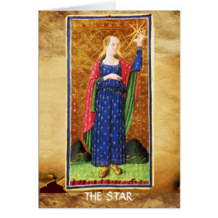 TAROTS DE RENACIMIENTO ANTIGUO / LUNA Y ESTRELLA