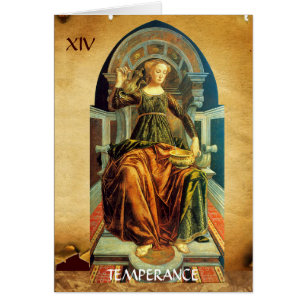 TAROTS RENACIMIENTO ANTIGUO 14 / TEMPERANCIA