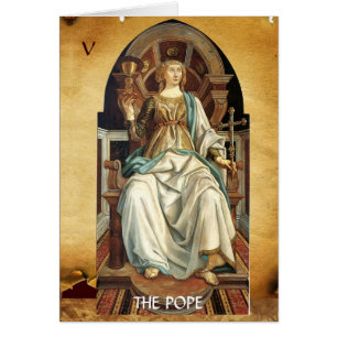 TAROTS RENACIMIENTO ANTIGUO 5/ EL PAPA