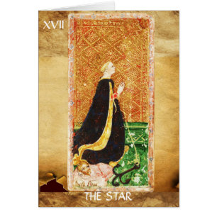 TAROTS RENACIMIENTO ANTIGUOS 17 / LA ESTRELLA