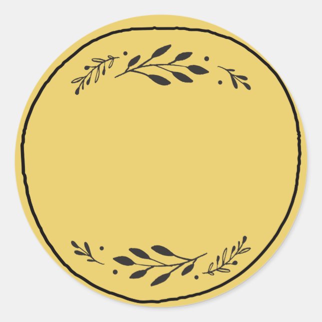 Tarrito / Etiqueta para especia en blanco III (Anverso)