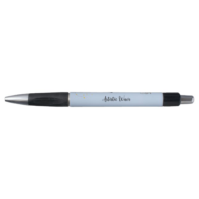 Tarro de miel con monograma moderno bolígrafo (Anverso)