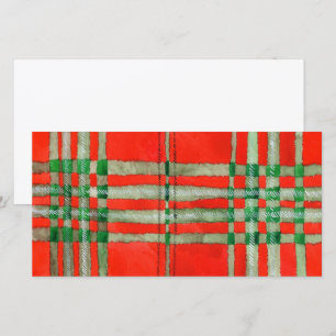 TARTA ROJA SCOTT 8x4 Tarjeta plana / Horizontal