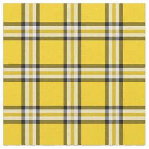 Tartán amarillo de la tela escocesa