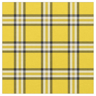 Tartán amarillo de la tela escocesa