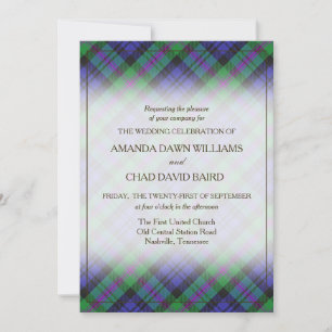Tartan Beauty Clan Baird Scottish Plaid