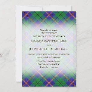 Tartan Beauty Clan Carmichael Scottish Plaid