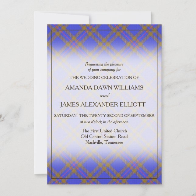 Tartan Beauty Clan Elliot Scottish Plaid (Anverso)