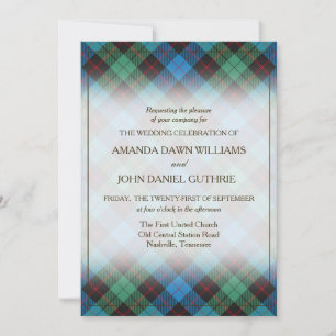 Tartan Beauty Clan Guthrie Scottish Plaid