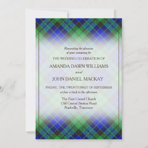 Tartan Beauty Clan MacKay Scottish Plaid