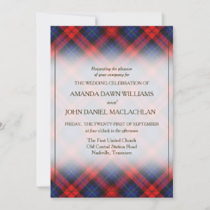 Tartan Beauty Clan MacLachlan Scottish Plaid