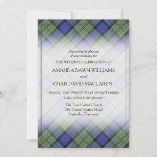 Tartan Beauty Clan MacLaren Scottish Plaid