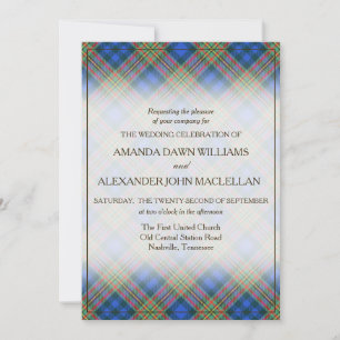 Tartan Beauty Clan MacLellan Scottish Plaid