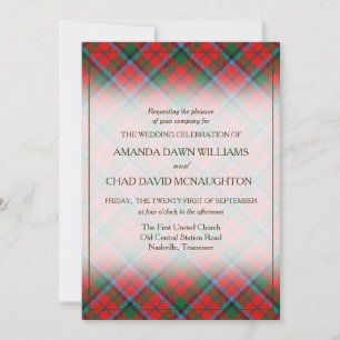 Tartan Beauty Clan MacNaughton MacNachtan Plaid