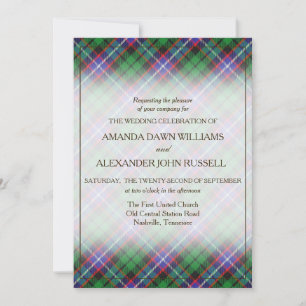 Tartan Beauty Clan Russell Scottish Plaid
