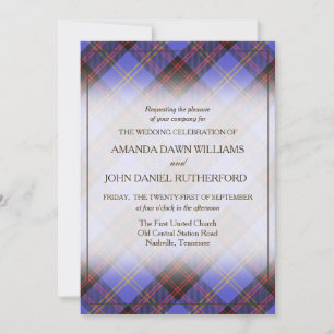 Tartan Beauty Clan Rutherford Escocia Plaid