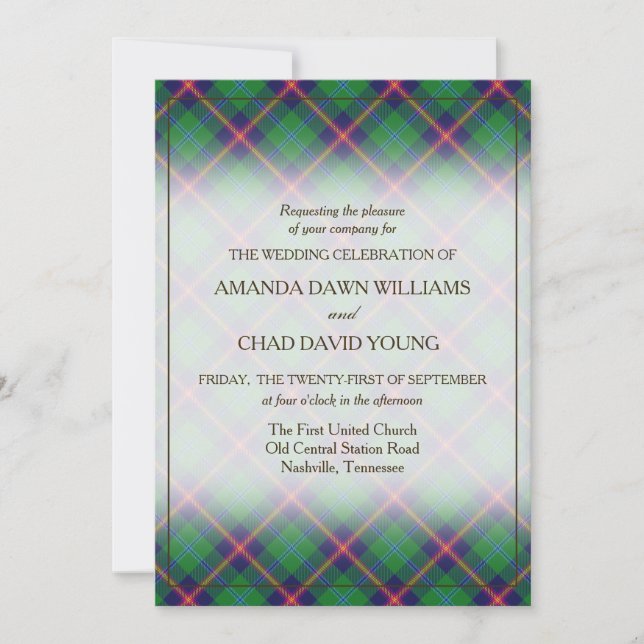 Tartan Beauty Clan Young Scottish Plaid (Anverso)
