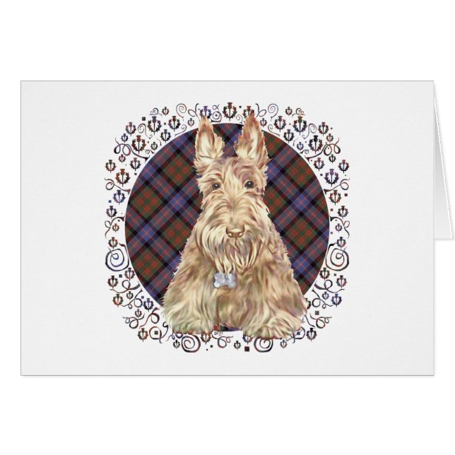 Tartan Cochran Scottie (Anverso (Horizontal))