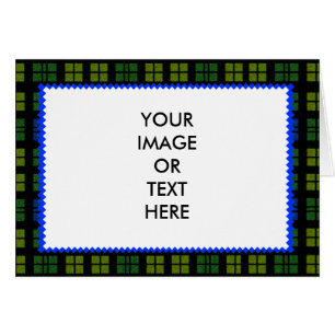 Tartán Colores 1 Plantilla de regalo de Zazzle MUS