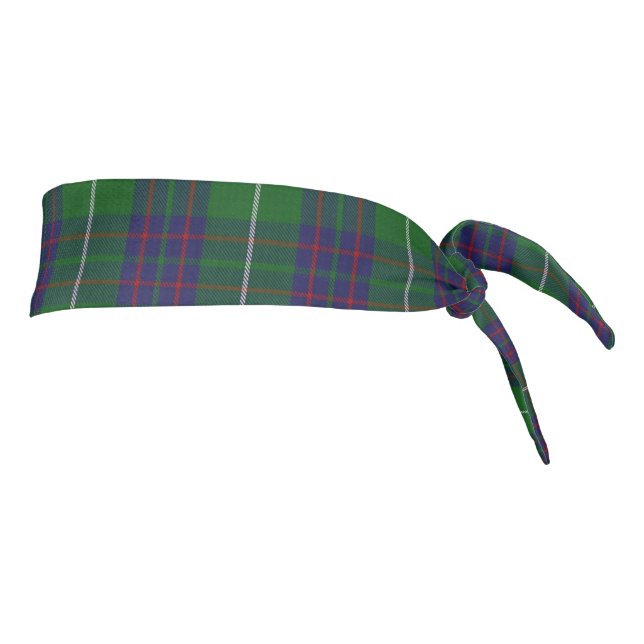 Tartan de acentos escoceses del Clan MacIntyre (Girar 90)