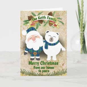 Tartan de Clan Keith Navidad