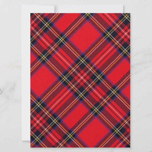 Tartán de Stewart rojo (Anverso)