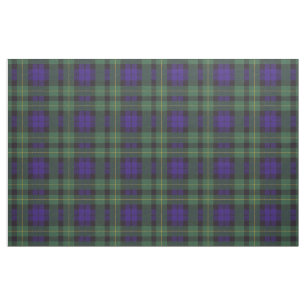 Tartán del escocés de la tela escocesa del clan de