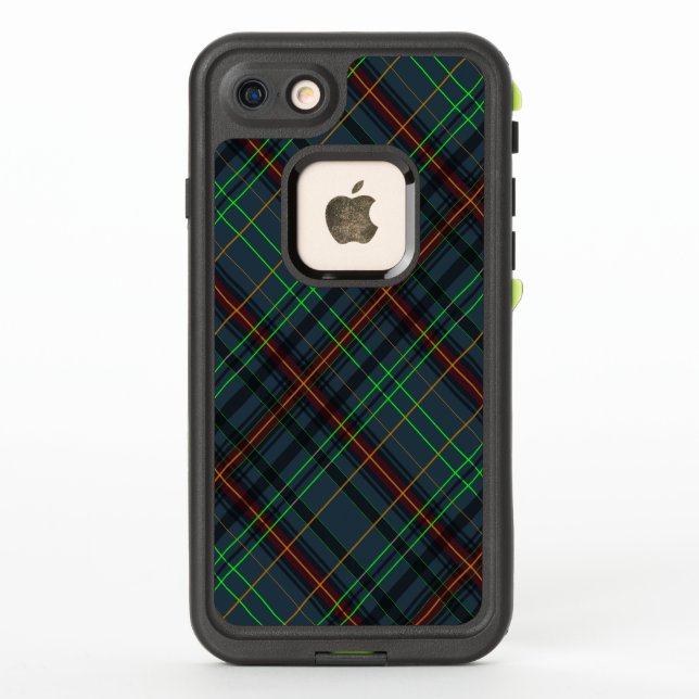 Tartán en azul, naranja, verde... (Reverso)