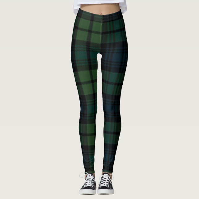 Tartan Fabric Leggings (Anverso)