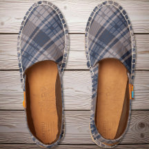 Tartan Plaid - Marrón Beige y Azul Marino