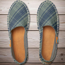 Tartan Plaid - Verde Pizarra y Azul Marino
