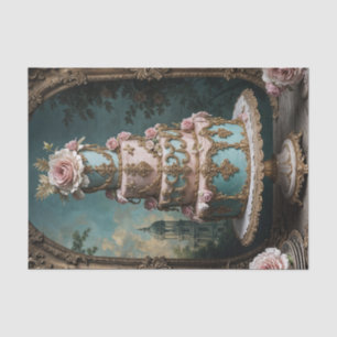 Tartas en niveles de Rococo Parisian 5 Papel de de