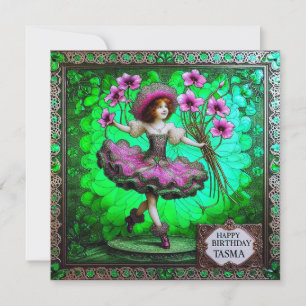 ~ TASMA ~ Cumpleaños feliz ~ Niña flor ~