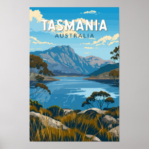 Tasmania Australia Viajes Arte Vintage
