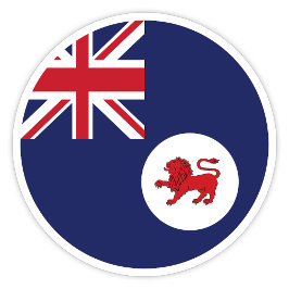 Tasmania Pegatina de la bandera de Australia