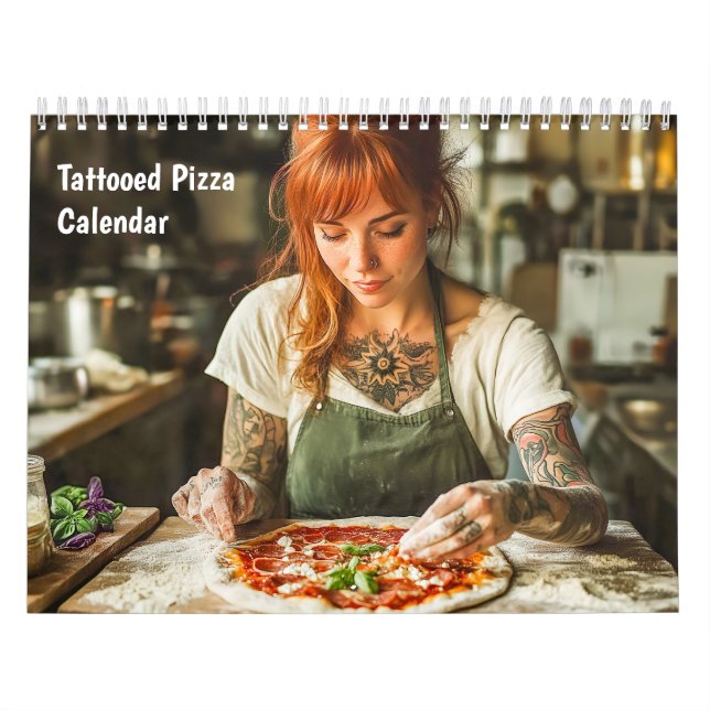 Tattooed Pizza – Calendario   (Tapa)