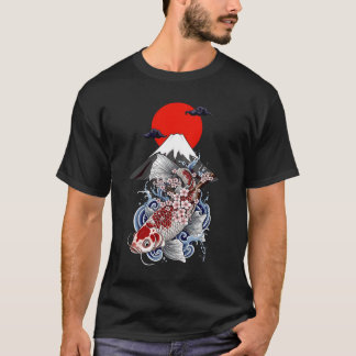 Tatuaje asiático | Pez koi japonés | Camisetas