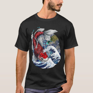 Tatuaje asiático | Pez koi japonés | Camisetas
