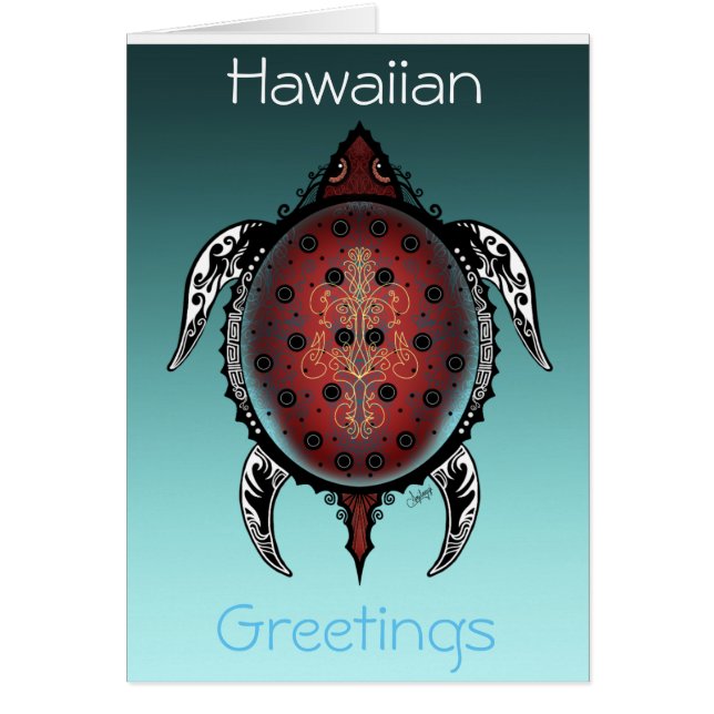 Tatuaje de tortuga de fantasía (Frente)