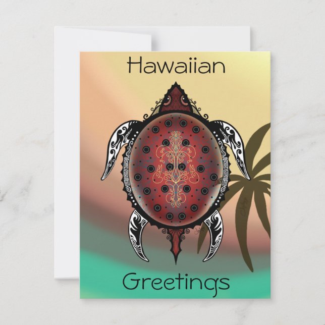 Tatuaje de tortuga de fantasía (Anverso)