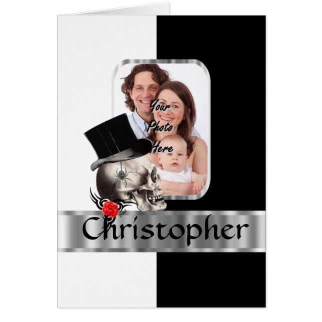 Tatuaje del cráneo gótico (Frente)