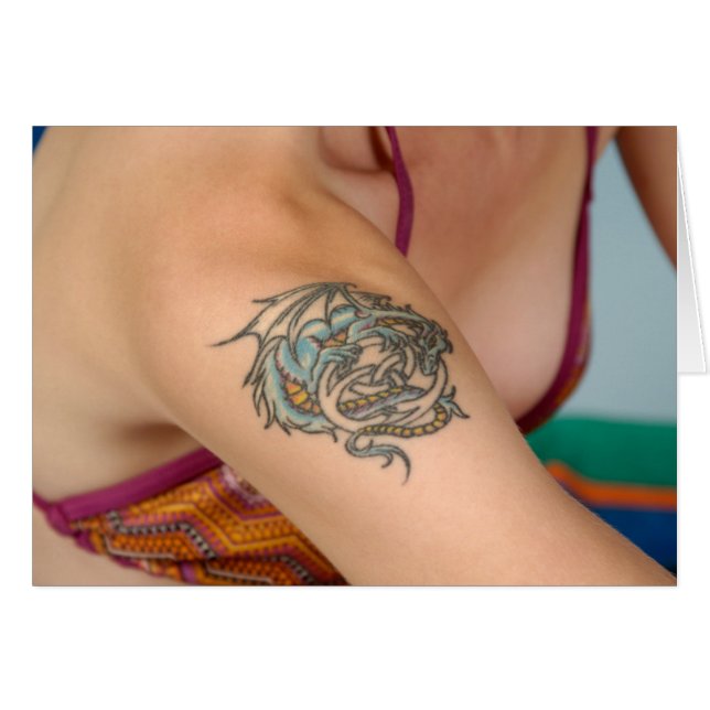 Tatuaje del dragón (Anverso (Horizontal))