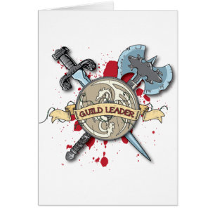 Tatuaje del LÍDER del GREMIO - espada, hacha, y